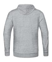 JAKO 6865K Jas Met Kap Base Kids - Lichtgrijs Gemeleerd - 164 - thumbnail