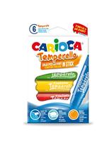 Carioca plakkaatverfstick Temperello, kartonnen etui van 6 stuks - thumbnail