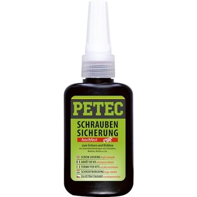 PETEC schroefbeveiliging screw retention 50g high-strength red