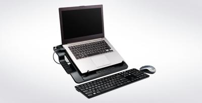 Cooler Master Notepal ERGOSTAND III Cooling-pad voor laptop