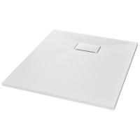 VidaXL Douchebak 90x70 cm smc wit - thumbnail