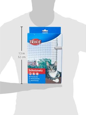 Veiilgheidsnet Trixie Zwart 3 × 2 M