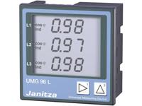 Janitza UMG 96L Viergeleider universele meter Spanning: L-N 50 tot 255 V~, L-L 86 tot 442 V~,45 tot 65 Hz · Stroomsterkte: 0 - 5 A/0 - 1 A - thumbnail