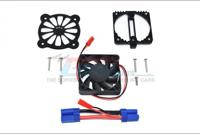 GPM - Aluminium Motor Heatsink with Cooling Fan, Zwart - thumbnail