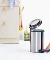 Brabantia Pedaalemmer NewIcon 12 liter Zilver - thumbnail
