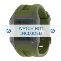 Diesel horlogeband DZ1389 Silicoon Groen 20mm - thumbnail