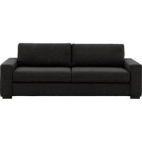 Goossens Bank Lucca grijs, stof, 3-zits, stijlvol landelijk - thumbnail