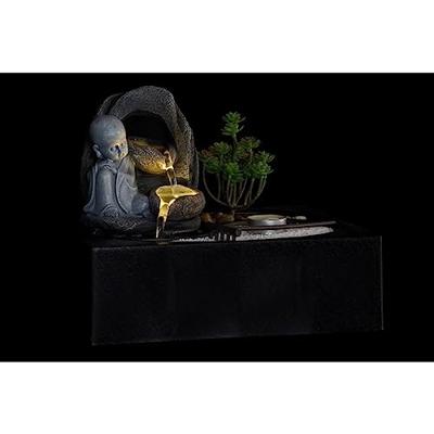 Fontän DKD Home Decor Boeddha Hars Orientaals 29 x 21 x 23 cm (2 Stuks) Fontän DKD Home Decor Boeddha Hars Orientaals 29 x 21 x 23 cm (2 Stuks)