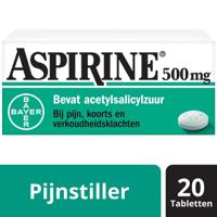 Aspirine Acetylsalicylzuur 500mg 20 Tabletten - thumbnail