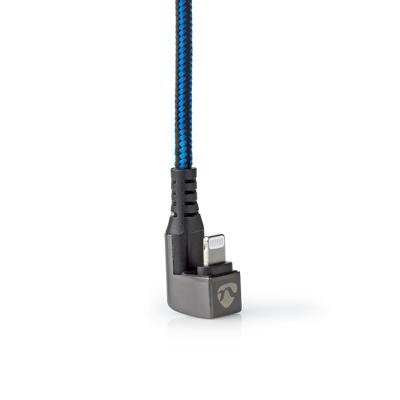 Nedis USB-Kabel | Apple Lightning 8-Pins naar USB-A Male | 480 Mbps | 1 m | 1 stuks - GCTB39300AL10 GCTB39300AL10 Nedis USB-Kabel | Apple Lightning 8-Pins naar USB-A Male | 480 Mbps | 1 m | 1 stuks - GCTB39300AL10 GCTB39300AL10