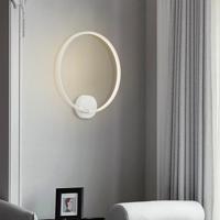 Led Wandlamp Led Eclips 35/10/37.5cm, Aluminium, Led wandverlichting, LED geïntegreerd, 12W 3000K 960lm, wandlamp geschikt voor woonkamer, slaapkamer - thumbnail