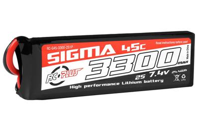 RC Plus Lipo 45c 7.4 volt 3300mah met XT60 stekker RC Plus Lipo 45c 7.4 volt 3300mah met XT60 stekker
