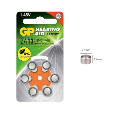 GP gehoor batterij ZA13 blister(6) - 3221912