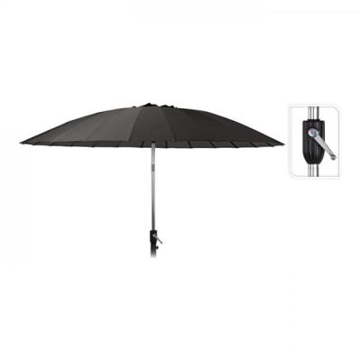 Parasol shanghai 270cm zwart Parasol shanghai 270cm zwart
