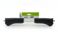 Widek handvat leer hybride zwart 120mm - thumbnail