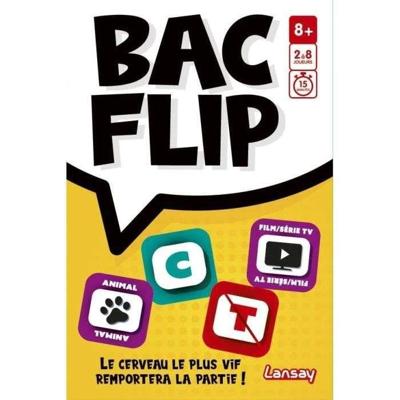 Bordspel - LANSAT - BAC FLIP - Vanaf 8 jaar