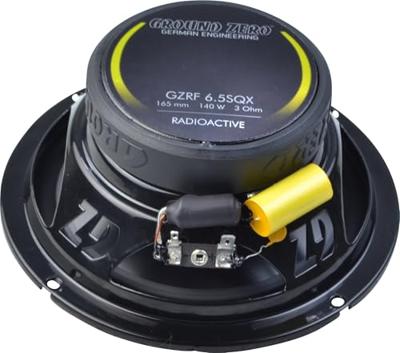Ground Zero GZRF 6.5SQX - 16,5cm 2-Weg Coaxiaal - - 140 Watt