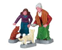 Kerstfiguur Cream for kitty set of 4 LEMAX - Lemax - thumbnail