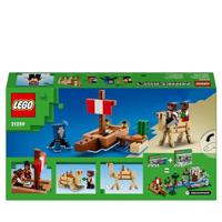 LEGO Minecraft 21259 Piratenschipreis-, bouw- en ontdekkingsset - thumbnail