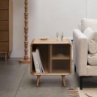 Zuiver Bijzettafel/Nachtkastje 'Rise' Eiken, 50 x 40cm - thumbnail