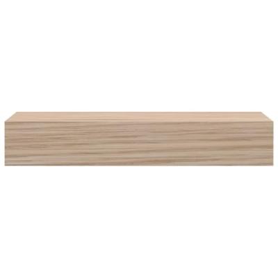 Wandschapppen 2 st 23x23,5x4 cm bewerkt hout