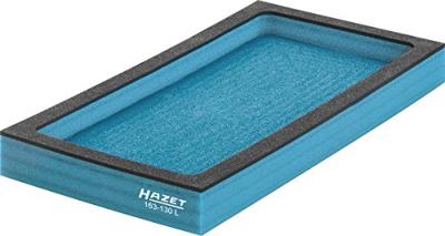 HAZET 2-componenten zachtschuiminleg · leeg 163-130L · L x B x H: 342 mm x 172 mm x 33 mm