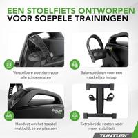Tunturi Cardio Fit M45 Stoelfiets - Hometrainer - Bureaufiets - thumbnail