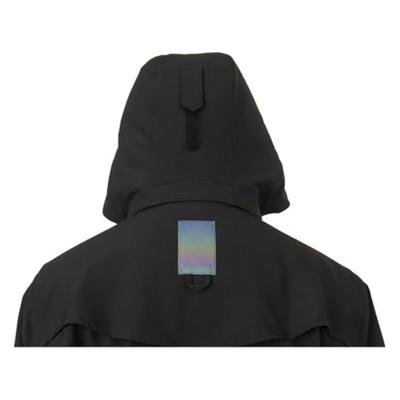 AGU Trench Coat Winter Regenjas Urban Outdoor Dames - Zwart - XL - Waterdicht