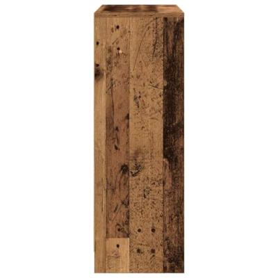 Dressoir met lades en deuren 73x31x90 cm oud hout
