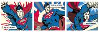 Superman - Pop Art - Triptych Poster 53x158cm - thumbnail