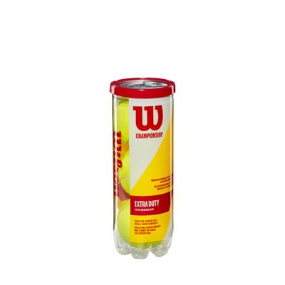 TUBE OF 3 TENNIS BALLS WILSON "CHAMPIONSHIP XD" - thumbnail