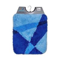 Wicotex bidetmat 50x60cm. acryl blauw - thumbnail