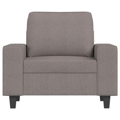 Fauteuil 60 cm stof taupe Fauteuil 60 cm stof taupe