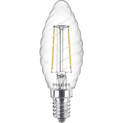 Philips LED 76235300 LED-lamp Energielabel E (A - G) E14 Kaars 2 W = 25 W Warmwit (Ø x h) 3.5 cm x 9.7 cm Filament / Retro-LED 1 stuk(s)