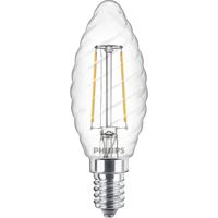 Philips LED 76235300 LED-lamp Energielabel E (A - G) E14 Kaars 2 W = 25 W Warmwit (Ø x h) 3.5 cm x 9.7 cm Filament / Retro-LED 1 stuk(s) - thumbnail
