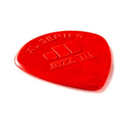 Dunlop Nylon Jazz III XL 24-pack plectrumset rood
