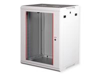 ROLINE 19” wandbehuizing Basic Plus 18U, 600x450 BxT grijs - thumbnail