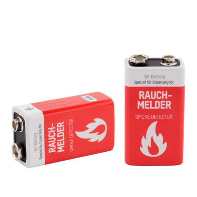 Ansmann Rauchmelderbatterie 9V batterij (blok) Alkaline 550 mAh 9 V 2 stuk(s)