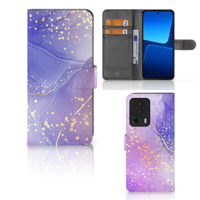 Hoesje voor Xiaomi 13 Lite Watercolor Paars - thumbnail