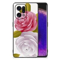 OPPO Find X5 Bloemen Hoesje Roses - thumbnail
