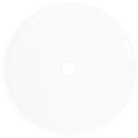 Keramische wasbak taps (wit) - thumbnail