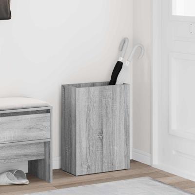 Paraplu Standaard Grijs Sonoma 40 x 20 x 55,5 cm Bewerkt hout