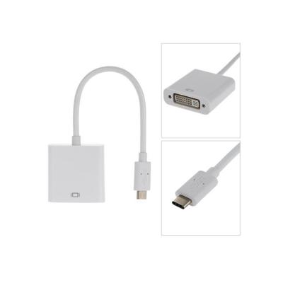 USB 3.1 USB-C Male to DVI-D Female Adapter, 10cm USB 3.1 USB-C Male to DVI-D Female Adapter, 10cm