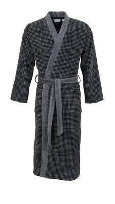 Carl Ross Carl Ross Heren Badjas Kimono 630100 Basalt/Deep Black 48/50