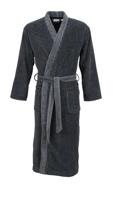 Carl Ross Carl Ross Heren Badjas Kimono 630100 Basalt/Deep Black 48/50 - thumbnail