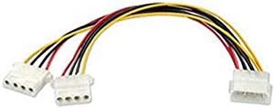 LINDY Stroom Aansluitkabel 0.25 m Meerdere kleuren