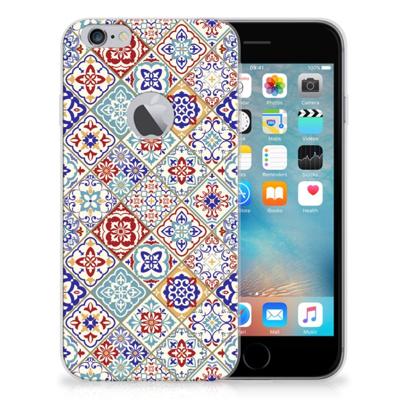 Apple iPhone 6 Plus | 6s Plus | TPU | Siliconen hoesje | Tiles Color