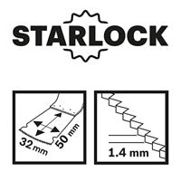 Bosch Accessories 2608664472 2608664472 HCS Invalzaagbladset 32 mm 10 stuk(s) - thumbnail