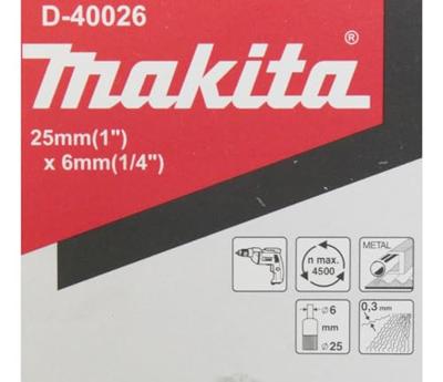 Makita Accessoires Penseelborstel 6x25mm - D-40026 D-40026 Makita Accessoires Penseelborstel 6x25mm - D-40026 D-40026