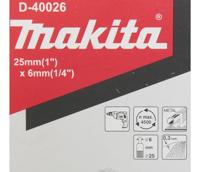 Makita Accessoires Penseelborstel 6x25mm - D-40026 D-40026 - thumbnail